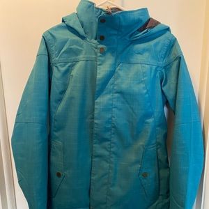 Burton women’s large winter coat. Practically brand new. Worn one time.